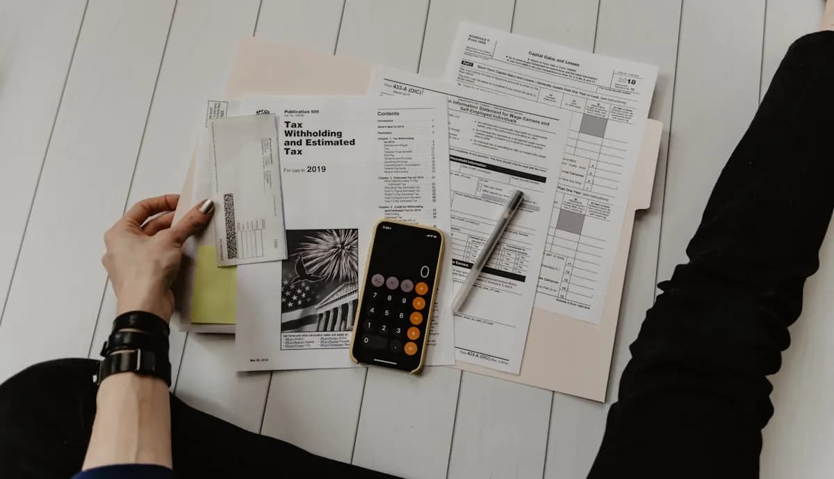 Capital structuring and project-finance analysis with financial documents and a calculator